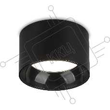 Светильник Ambrella light TN52894 SBK/GBK черный песок/черный глянец GX53 max 12W D97*60
