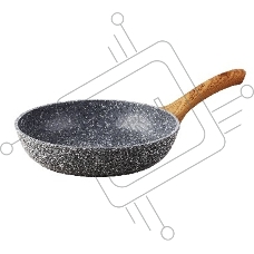 Сковорода LARA LR01-55-30 PALERMO 30см LR01-55-30 LARA GRANIT серия PALERMO кованый алюм. 30х5,5 см, ИНДУКЦИЯ, толщина 4,2мм