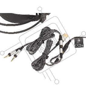 Наушники с микрофоном A4 Bloody M615 черный 1.2м мониторы оголовье (M615 B/R)