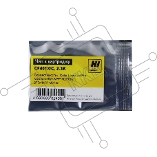 Чип Hi-Black к картриджу HP CLJ Pro M252dw (CF401X) OEM SIZE, C, 2.3K