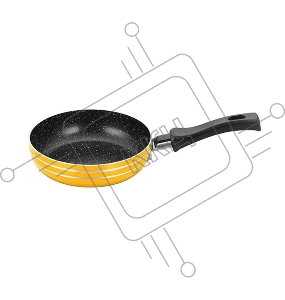 Сковорода-мини MercuryHaus MC-6324 с антипригарным покрытием non-stick под мрамор 16 см (24)