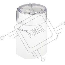 Кофемолка Willmark WCG-215 180 Вт, 60 г., ротационный нож, белый