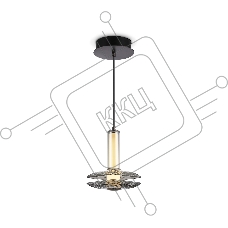 Подвесной светодиодный светильник Ambrella light LH31003 GR/SM серый/дымчатый 10W 3000K 150*150*240