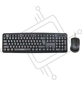 Клавиатура + мышь Oklick 600M black USB