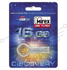 Флеш Диск 16GB Mirex Round Key, USB 2.0