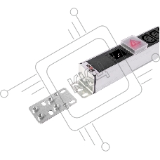 Вертикальный блок розеток ЦМО Rem-16 с выкл., 14 IEC 60320 C13, 10 C19, вход C20 16A, алюм., 33-38U (R-16-14C13-10C19-V-1420)