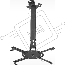Кронштейн для проектора Holder PR-104-B черный макс.20кг потолочный поворот и наклон