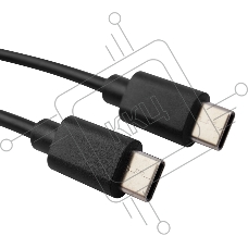 Кабель Type-C - Type-C 3A/1m/PVC/black/REXANT 