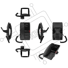 Гостиничный IP-телефон Fanvil H4W WIFI Hotel Phone 2 SIP Lines 1 USB Port for phone charging 5 Soft keys programmable service hotline 2.4GHz&5GHz,Wi-Fi 6 PoE HD Voice    PSU