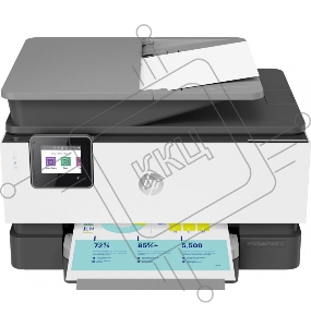 МФУ струйное, HP OfficeJet Pro 9010 AiO Printer, (принтер/сканер/копир A4, 22/18 стр/мин, дуплекс, ADF, USB, LAN, WiFi)