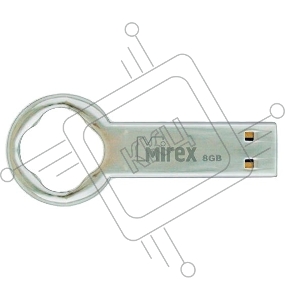 Флеш Диск 8GB Mirex Round Key, USB 2.0