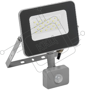 Прожектор Iek LPDO702-20-K03 СДО 07-20Д светодиодный серый с ДД IP44 IEK