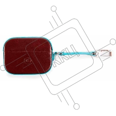 Чехол для наушников Piquadro Blue Square AC5308B2/MO коричневый натур.кожа