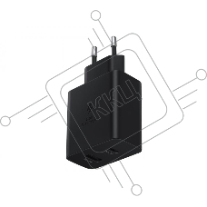 Зарядное устройство Samsung EP-TA220 черный W/O CABLE