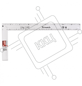 Угольник MATRIX , 450 мм, алюминиевый, литой// MATRIX 32475