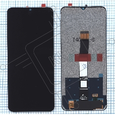 Дисплей (модуль) для Xiaomi Redmi 10C, Poco C40 сборе с тачскрином черный