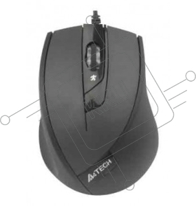Мышь A4Tech N-600X-1 (черный) USB, 3+1 кл.-кн.,провод.мышь