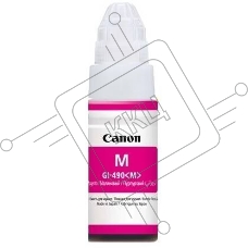 Чернила Canon GI-490M 0665C001 пурпурный для Canon Pixma G1400/2400/3400 (70мл)