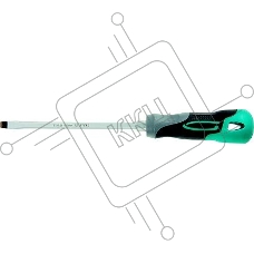 Отвертка GROSS 12123 SL8,0 x 200 мм S2, трехкомпонентная рукоятка