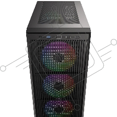 Корпус Case ID-Cooling WARE 310 ARGB Black ATX/ win TG/ 4 fans/ Type C/ CPU 160mm/ GPU 320mm/ no PSU