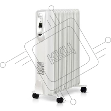 Масляный обогреватель Ballu Comfort BOH/CM-11WDN белый, 2200 Вт, 27 м2, термостат