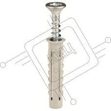 Комплект креп. V6 4.5х40 винт+дюбель (уп.100шт) ДКС CM06522
