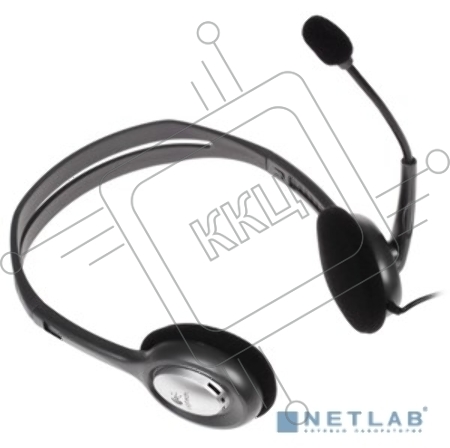 Гарнитура Logitech Headset H111 Stereo grey (981-000594/981-000593/981-000588)