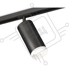 Светильник Ambrella light XT7402111 SBK/FR черный песок/белый матовый MR16 GU5.3 (A2537, C7422, A2011, C7402, N7165)