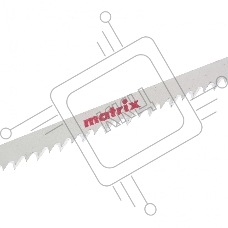 Полотна MATRIX для электролобзика  по дереву, 3 155 x 4 мм 78223