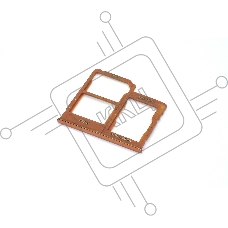 Лоток для SIM-карты Samsung Galaxy A40 (A405F) золотой