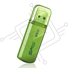 Флеш диск Silicon Power 64Gb Helios 101 SP064GBUF2101V1N USB2.0 зеленый