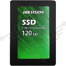 Накопитель SSD Hikvision C100 [HS-SSD-C100/120G], 120Gb, SATA III, 2.5
