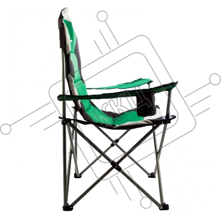 Кресло складное с подлокотниками и подстаканником 60x60x110/92 см, Camping// Palisad