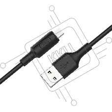 Кабель HOCO USB X25 Soarer для Micro USB, 2А, длина 1м, черный
