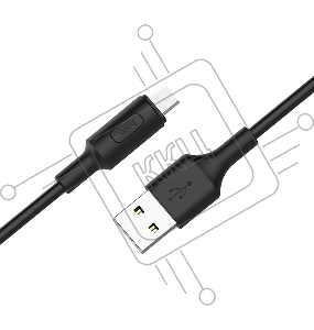 Кабель HOCO USB X25 Soarer для Micro USB, 2А, длина 1м, черный