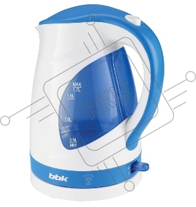 Электрический чайник BBK EK1700P белый/голубой