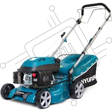 Бензиновая газонокосилка HYUNDAI [L 4310S] { двигатель HYUNDAI ICV150,4-х такт, 3,5 л.с./149 см3, 43 см, 225-75 мм, 32 кг }