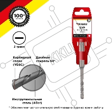 Бур по бетону 6,5x110x50 мм SDS PLUS Kranz