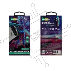 Портативный аккумулятор 20000mAh Smart 3USB Type-C 3A PD 20W+QC3.0 быстрая зарядка More choice PB32S-20, белый