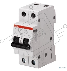 Выключатель автоматический модульный 2п C 10А 4.5кА SH202L ABB 2CDS242001R0104