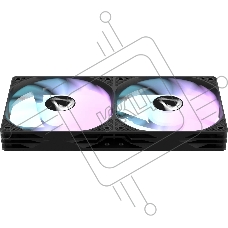 Система жидкостного охлаждения Formula Ice Jet Glow 240 ARGB Soc-AM5/AM4/1200/2066/1700/1851 черный 4-pin 1-27.2dB Al+Cu 310W Ret (ICE JET GLOW 240 BK)