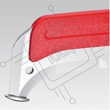 Нож для снятия изоляции KNIPEX 9855 1000 V  155мм  хирургическая сталь, закаленная на воздухе