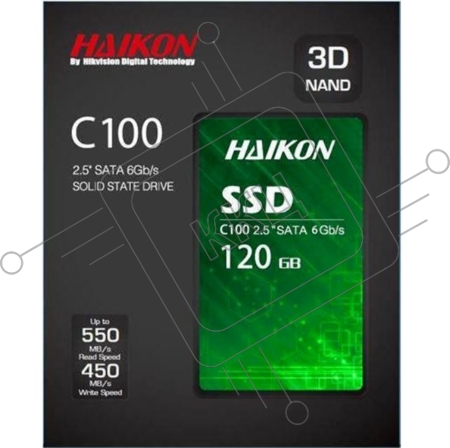 Твердотельный накопитель SSD Hikvision 120GB HS-SSD-C100/120G {SATA3.0}