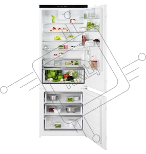 Встраиваемый холодильник AEG комби   NSC7G751ES