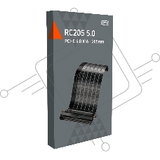 Кабель для корпуса Cable PCCooler PCI-Express PCI-E 5.0 X16 Graphics Card Extension Cable 205mm (RC205 BK 5.0) Black