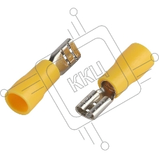 Разъем плоский ЭРА NO-225-37 РпИм 5.5-6-0.5 изолированный «розетка» (упаковка 10 штук)  | Б0063361 | ЭРА