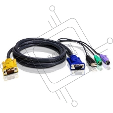 ATEN USB-PS/2 HYBRID CABLE.; 3M*2L-5303UP