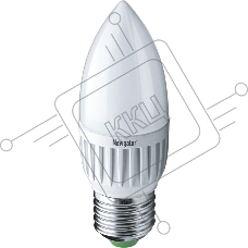 Лампа светодиодная 94 481 NLL-P-C37-5-230-2.7K-E27-FR 5Вт свеча 2700К тепл. бел. E27 330лм 220-240В Navigator 94481