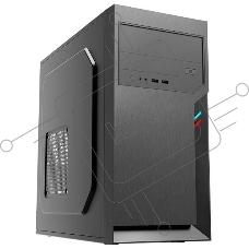 Компьютерный корпус Foxline FL-702, mATX, 1x5.25EXT, 1x3.5EXT, 2x3.5INT, 2xUSB3.0, HDA, w/o FAN, w/450W ATX PSU, w/1.2m EU pwr cord