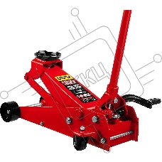 Домкрат STAYER 43155-3.5  гидравлический подкатной red force с педалью 3.5т 145-500мм